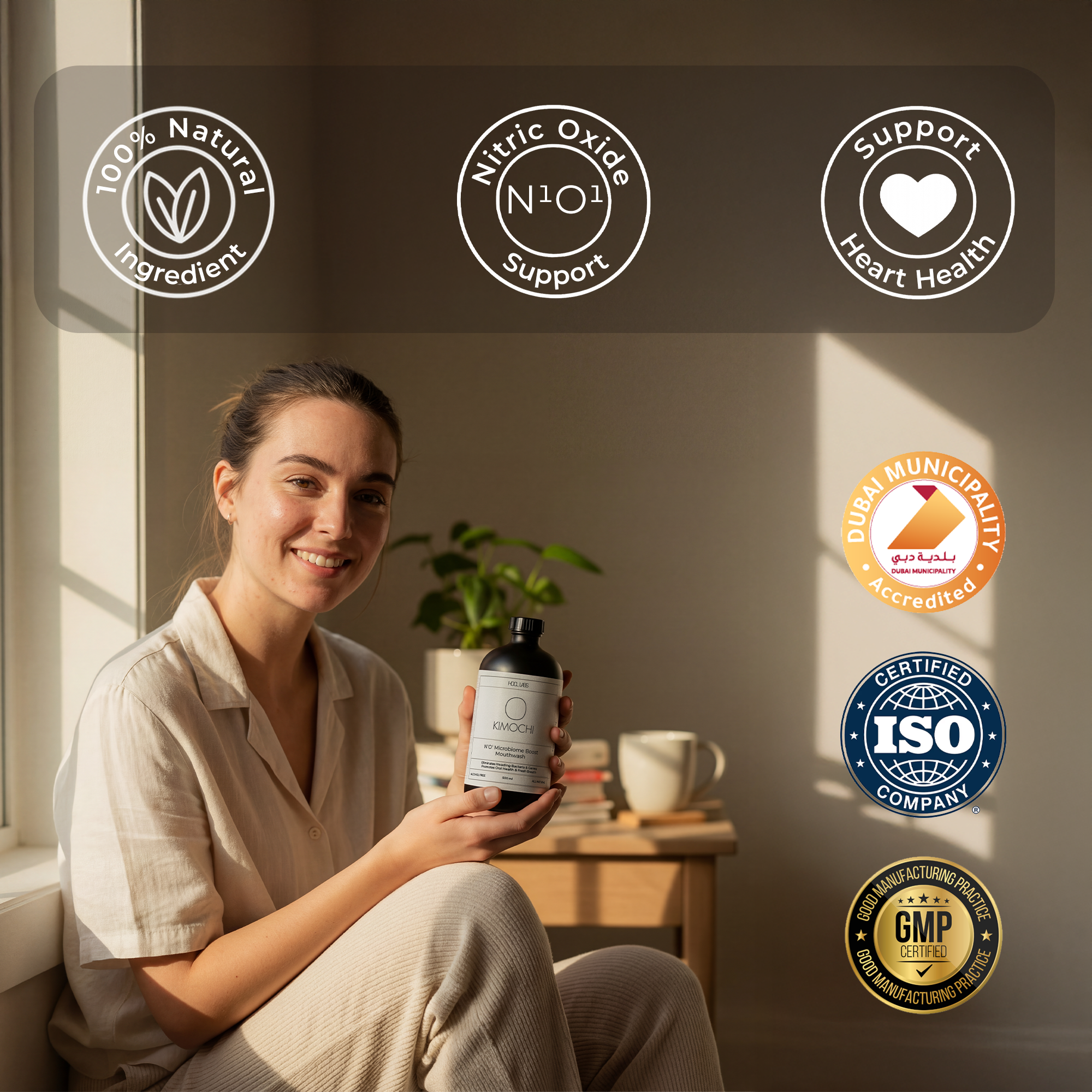 KIMOCHI N1O1 Microbiome Boost mouthwash