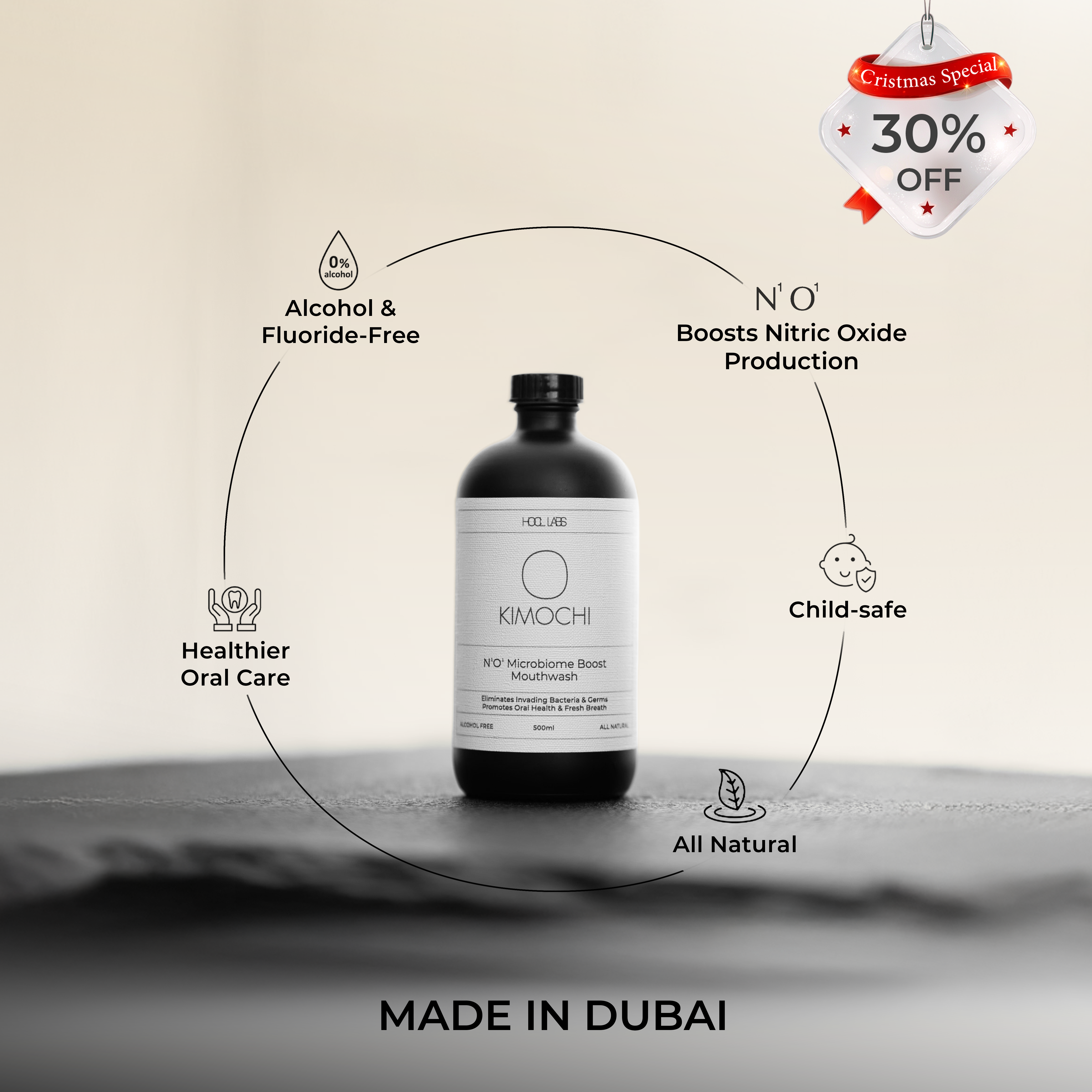 KIMOCHI N1O1 Microbiome Boost mouthwash